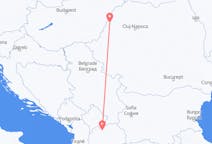 Flyrejser fra Skopje, Nordmakedonien til Oradea, Rumænien
