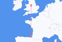 Flights from Donostia-San Sebastián, Spain to Birmingham, England