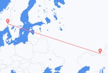 Fly fra Orsk til Oslo