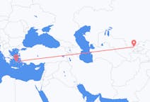 Flyrejser fra Tasjkent, Usbekistan til Naxos, Grækenland