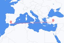 Flyreiser fra Konya, Tyrkia til Málaga, Spania
