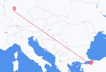 Flyg från Bursa till Frankfurt