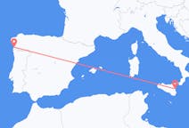 Flights from Vigo, Spain to Catania, Italy