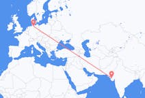 Flyrejser fra Kandla, Indien til Hamborg, Tyskland