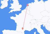 Flights from Castres in France to Amsterdam in the Netherlands