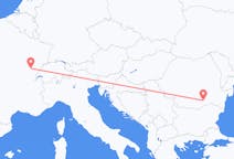 Flyreiser fra Dole, Frankrike til București, Romania