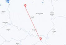 Flyreiser fra Košice, Slovakia til Bydgoszcz, Polen
