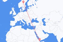 Flights from Balbala, Djibouti to Sveg, Sweden