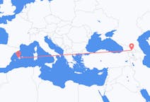 Flyrejser fra Tbilisi, Georgien til Palma de Mallorca, Spanien
