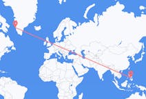 Flyrejser fra Cebu, Filippinerne til Maniitsoq, Grønland