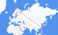 Flyg från Miyakojima, Japan till Tromsö, Norge