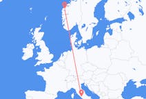 Flights from Volda, Norway to Rome, Italy