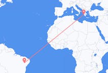 Flyrejser fra Petrolina, Brasilien til Zakynthos Island, Grækenland