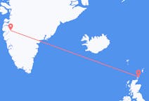 Vluchten van Eday naar Kangerlussuaq