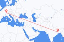 Flights from Durgapur to Zurich