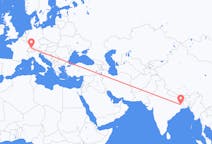 Flights from Durgapur to Zurich