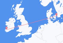 出发地 爱尔兰从 基洛格林目的地 丹麦哥本哈根的航班