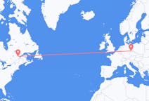 Flyg från Saguenay, Kanada till Dresden, Tyskland