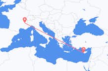 Flyg från Grenoble till Pafos