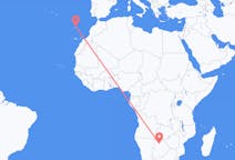 Flüge von Maun, Botsuana nach Porto Santo, Portugal