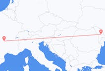 Loty z Kiszyniów, Mołdawia z Clermont-ferrand, Francja