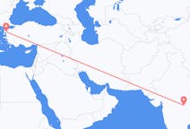 Loty z Nagpur, Indie z Edremit, Turcja