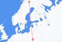ตั๋วเครื่องบินจากเมืองลวิฟไปยังเมืองGällivare