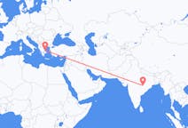 出发地 印度出发地 賴布爾目的地 希腊斯基亚索斯的航班