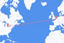 Flyrejser fra Cleveland til Ostend