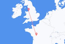 Flights from Poitiers, France to Liverpool, England