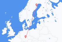 Flyg från Skellefteå, Sverige till Nürnberg, Tyskland