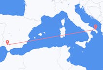 Flyreiser fra Brindisi, Italia til Sevilla, Spania