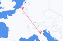 Flights from from Bologna to Brussels