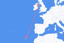 Flyrejser fra Vila Baleira, Portugal til Dublin, Irland