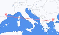 Flights from Perpignan, France to Alexandroupoli, Greece