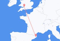 Flyreiser fra Girona, til Bristol