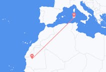 Flyreiser fra Atar, Mauritania til Cagliari, Italia