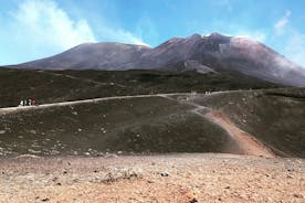 埃特纳火山峰顶地区（2900公吨）午餐和阿尔坎塔拉之旅-陶尔米纳的小团体