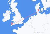 Flyrejser fra Sønderborg, Danmark til Newquay, England