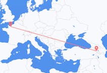 Flights from Yerevan, Armenia to Caen, France