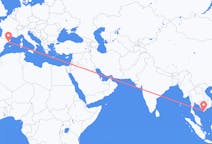 Flyrejser fra Ca Mau-provinsen, Vietnam til Barcelona, Spanien