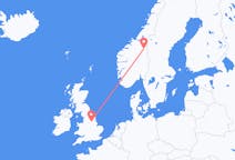 Flights from Doncaster, the United Kingdom to Røros, Norway