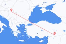 出发地 塞尔维亚出发地 贝尔格莱德目的地 土耳其Sanliurfa的航班