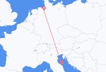 Flyrejser fra Ancona, Italien til Bremen, Tyskland