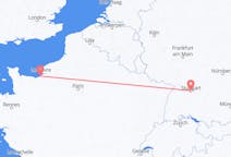 Flights from Deauville, France to Stuttgart, Germany