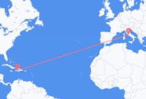 Flyreiser fra Port-au-Prince, Haiti til Roma, Italia