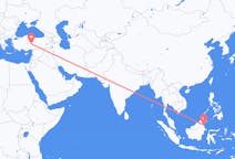 Flights from Tarakan, North Kalimantan, Indonesia to Kayseri, Turkey