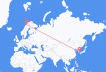Flyrejser fra Busan til Narvik