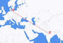 Flights from Jabalpur, India to Szczecin, Poland