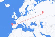 Flights from Izhevsk, Russia to Porto, Portugal